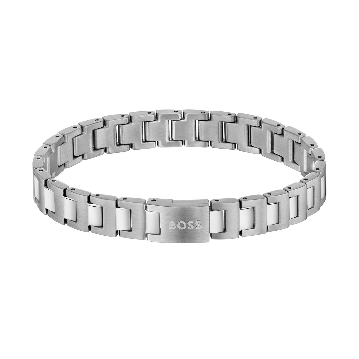 BOSS Candor Stainless Steel Link Mens Bracelet