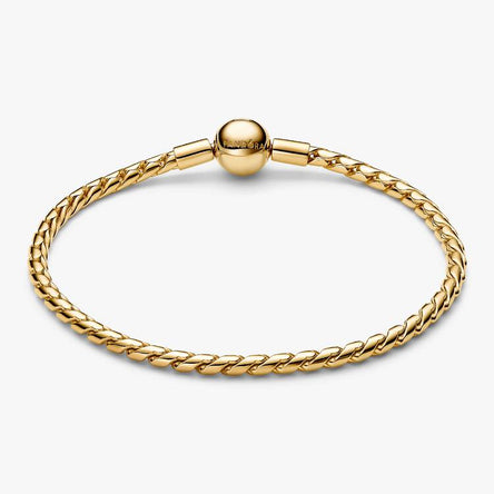 Pandora Round Clasp Wing Chain Bracelet