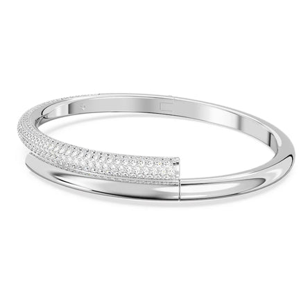 Swarovski Rhodium Plate Dextera Bangle