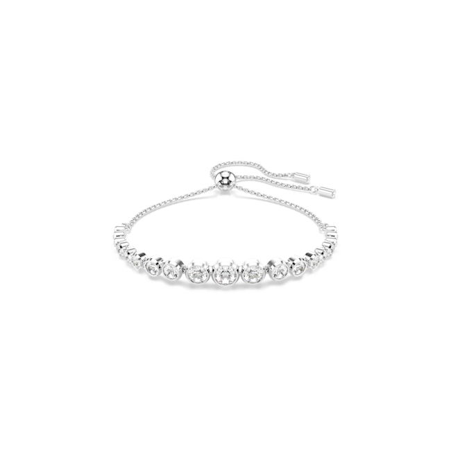 Swarovski Imber Tennis Bracelet, Silver-tone