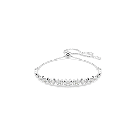 Swarovski Imber Tennis Bracelet, Silver-tone