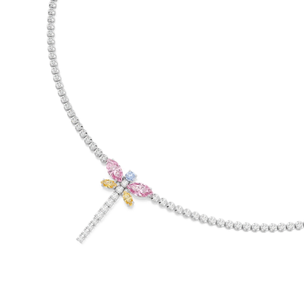 Swarovski x Ariana Grande Y Dragonfly Necklace