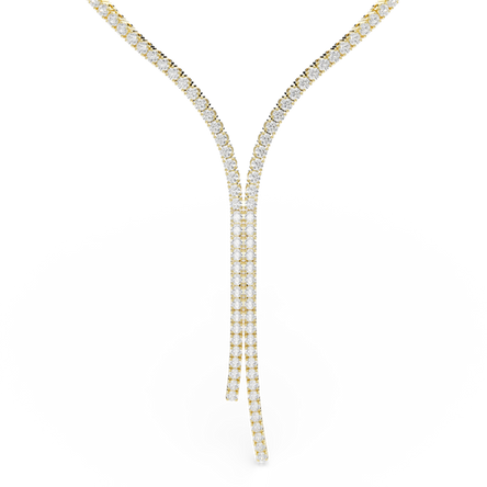 Swarovski Matrix Y necklace