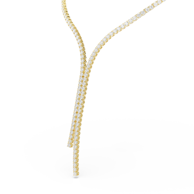 Swarovski Matrix Y necklace