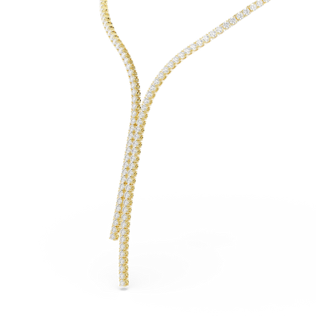 Swarovski Matrix Y necklace