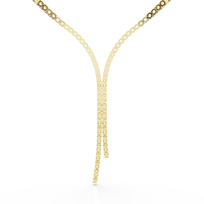 Swarovski Matrix Y necklace