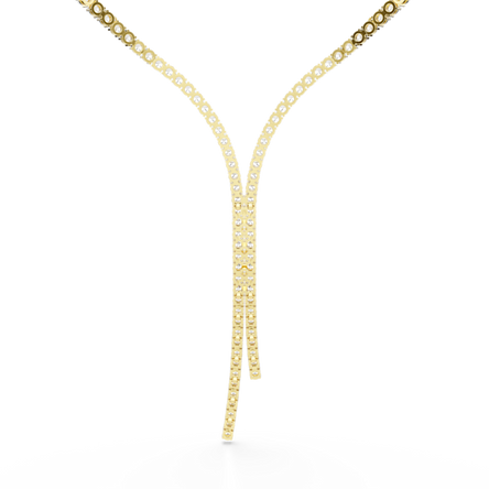 Swarovski Matrix Y necklace