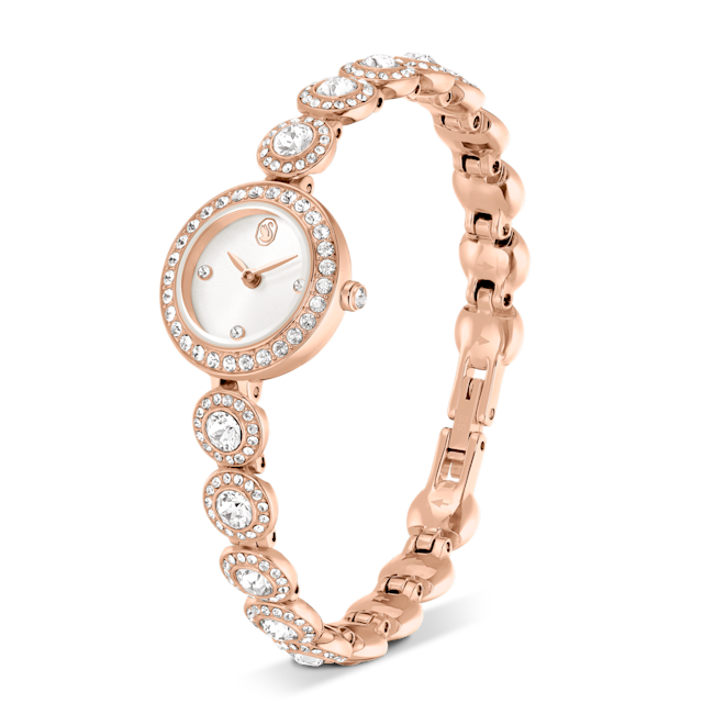 Swarovski Una Angelic watch rose gold