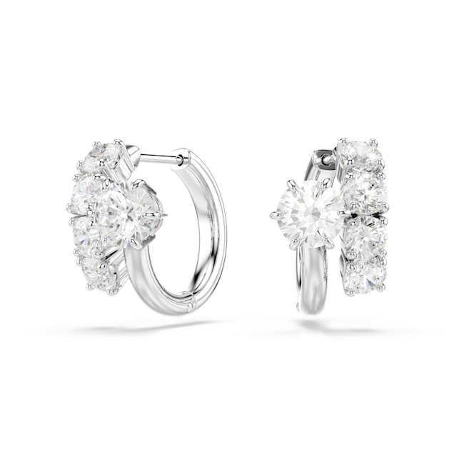 Swarovski Matrix hoop earrings