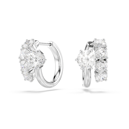 Swarovski Matrix hoop earrings