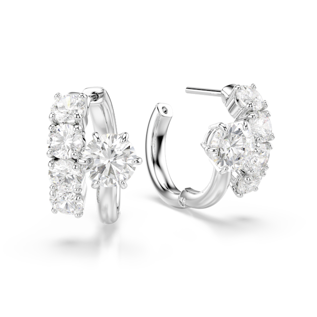 Swarovski Matrix hoop earrings