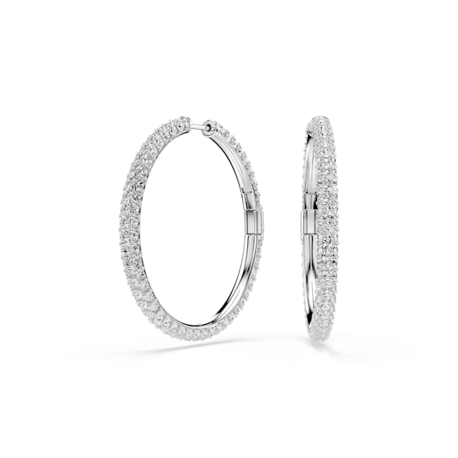 Swarovski Dextera hoop earrings
