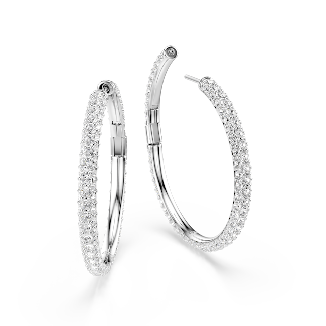 Swarovski Dextera hoop earrings