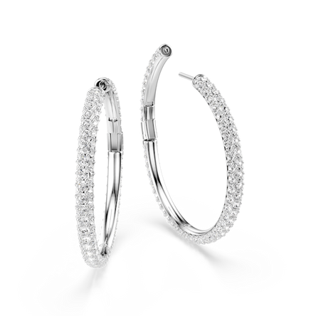 Swarovski Dextera hoop earrings
