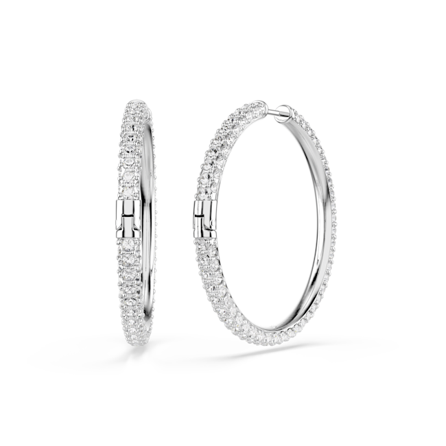 Swarovski Dextera hoop earrings