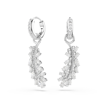 Swarovski Vienna feather earrings
