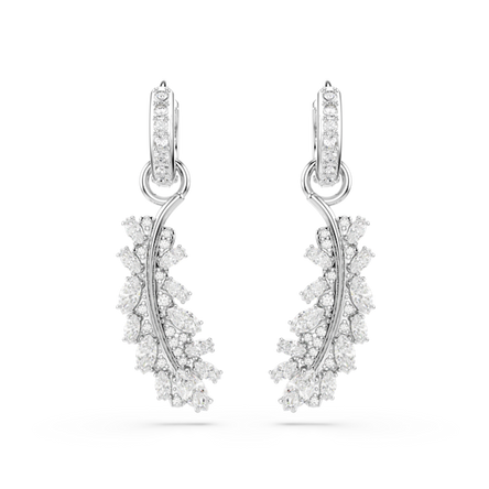 Swarovski Vienna feather earrings