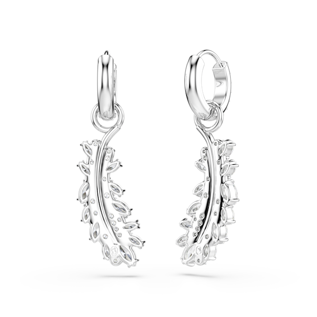 Swarovski Vienna feather earrings