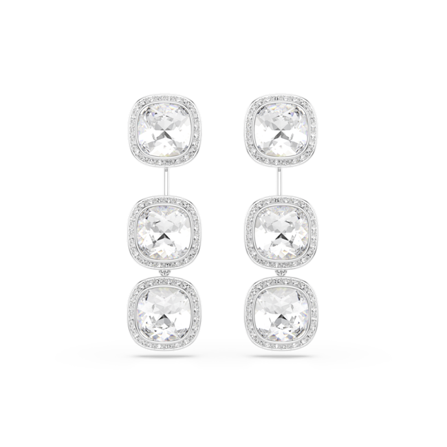 Swarovski Una Angelic Cushion cut drop earrings
