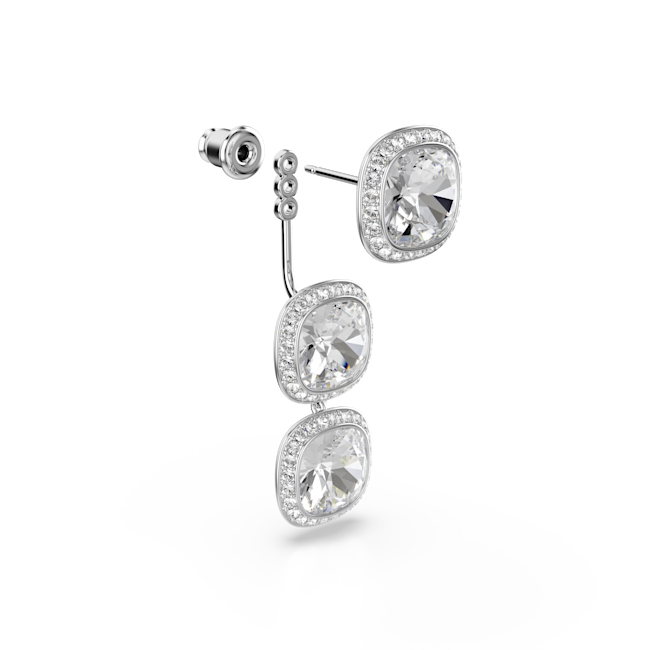 Swarovski Una Angelic Cushion cut drop earrings