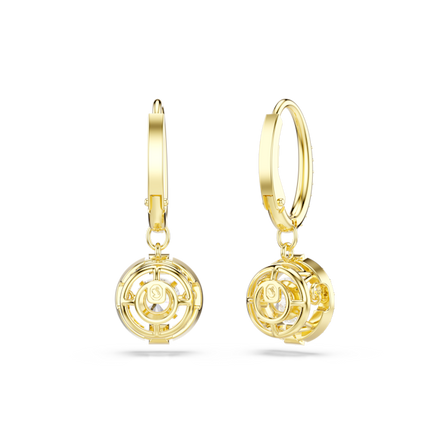 Swaorvski Gold Una Angelic drop earrings