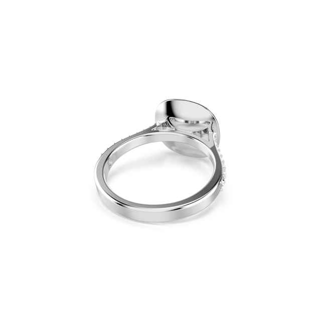Swarovski Una Angelic Cushion Cut halo ring