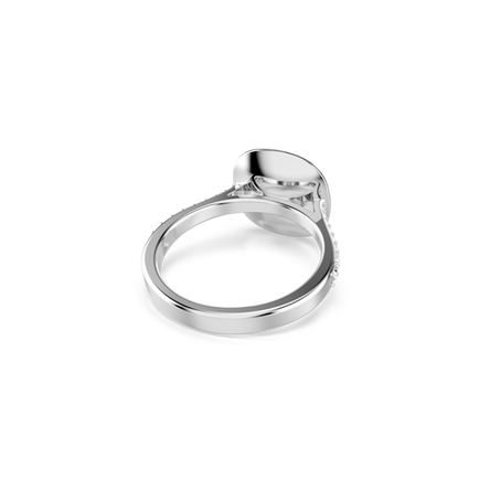 Swarovski Una Angelic Cushion Cut halo ring