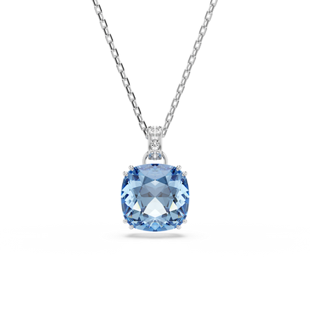 Swarovski Millenia Blue Cushion cut pendant