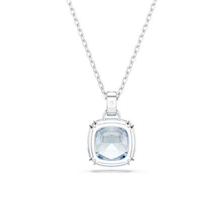 Swarovski Millenia Blue Cushion cut pendant