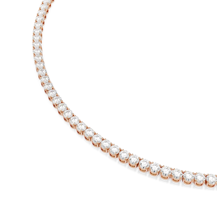 Swarovski Matrix Rose Gold Tennis necklace