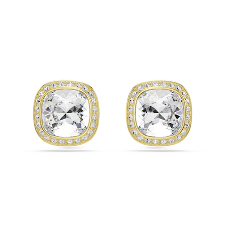 Una Angelic Cushion Cut stud earrings