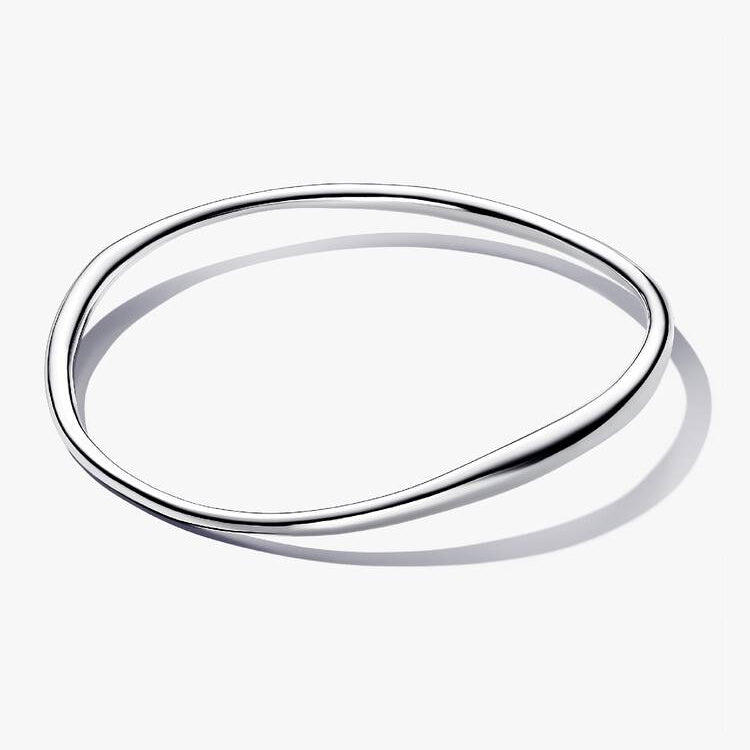 Pandora Organically Shaped Bangle