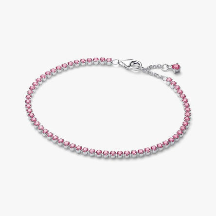 Pandora Pink Small Tennis Bracelet
