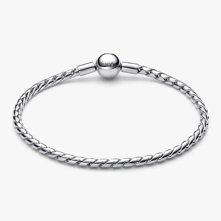 Pandora Round Clasp Wing Chain Bracelet