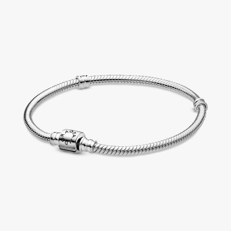 Pandora Barrel Clasp Snake Chain Bracelet