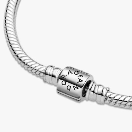 Pandora Barrel Clasp Snake Chain Bracelet