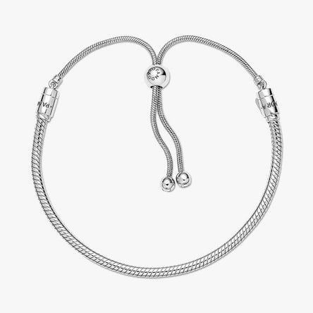 Pandora Snake Chain Slider Bracelet