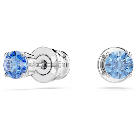 Swarovski Stilla Blue Stud Earrings