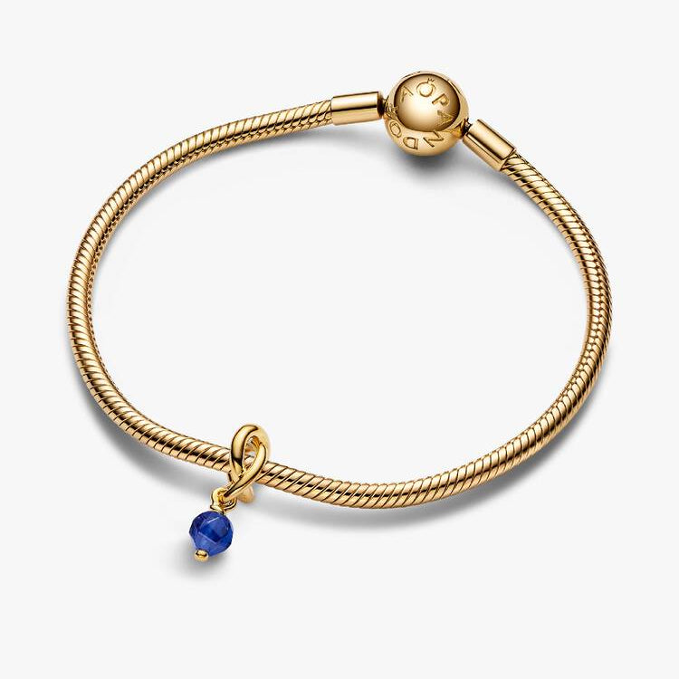 Pandora September Birthstone Eternity Circle Dangle Charm