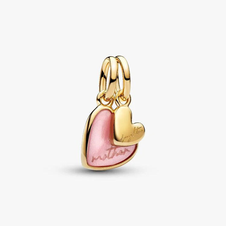 Pandora Pink Mother & Daughter Splittable Dangle Charm