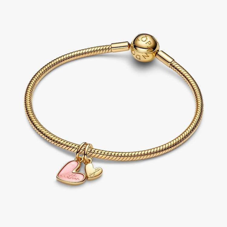 Pandora Pink Mother & Daughter Splittable Dangle Charm