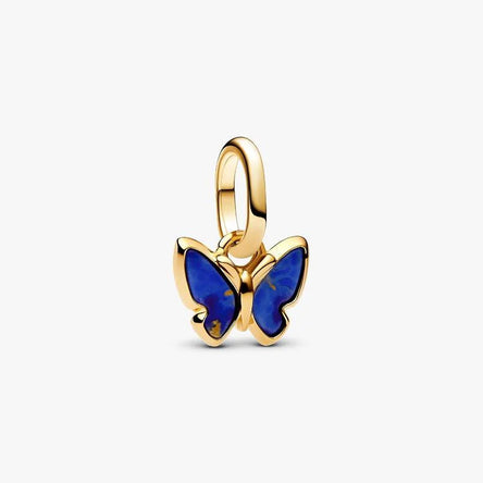 Pandora Blue Butterfly Mini Dangle Charm