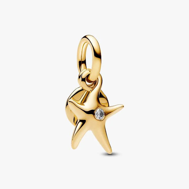 Pandora Starfish Double Dangle Charm