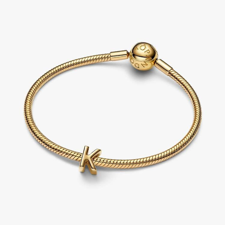 Pandora Letter K Alphabet Charm