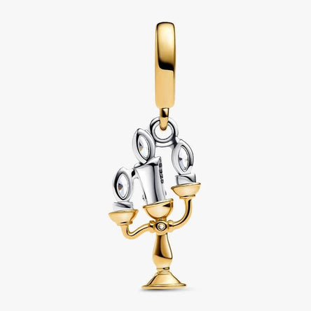 Pandora Disney Beauty and the Beast Lumiere Dangle Charm