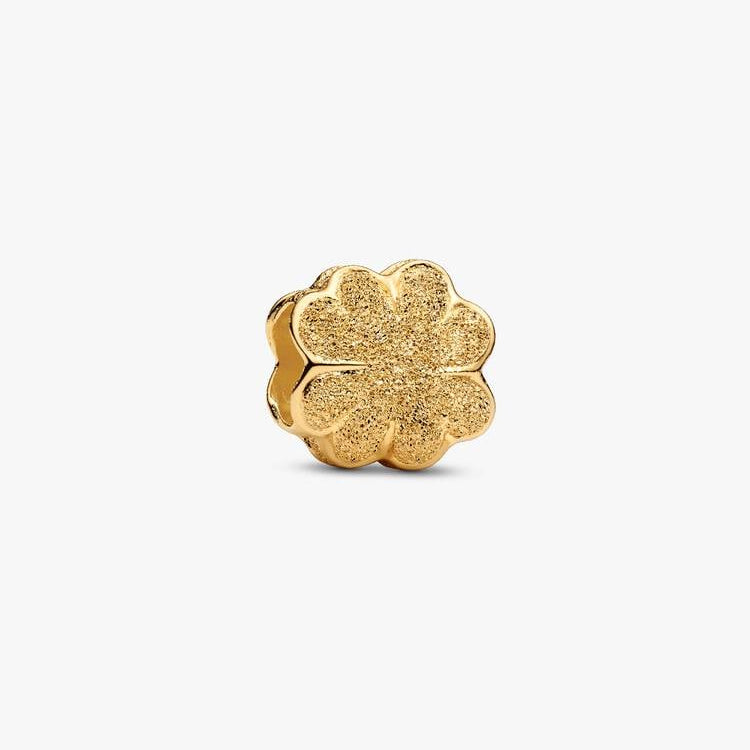 Pandora Textured Clover Mini Charm