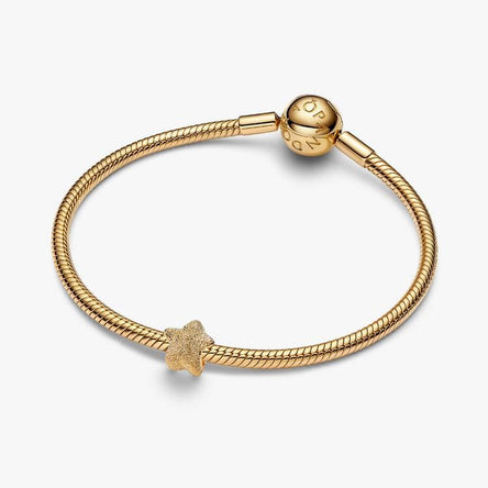 Pandora Textured Star Mini Charm