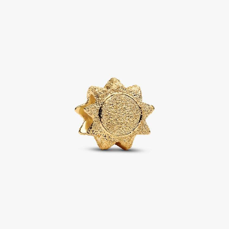 Pandora Textured Sun Mini Charm