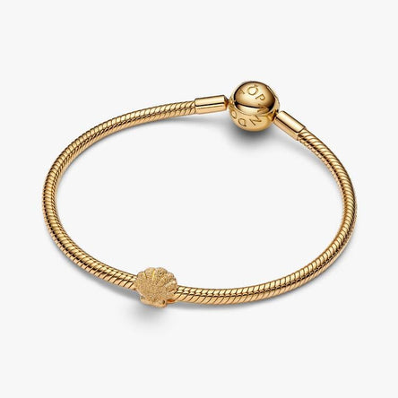 Pandora Textured Shell Mini Charm
