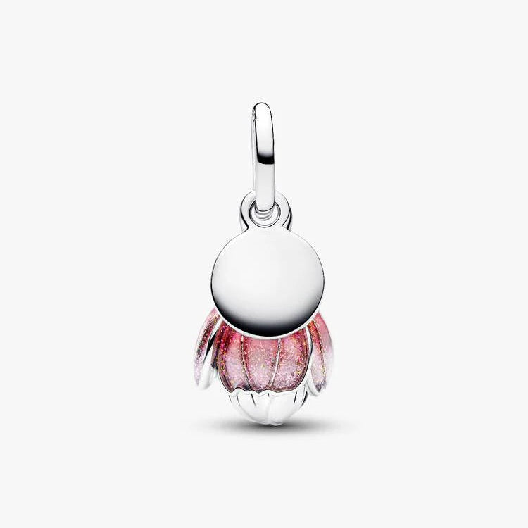 Pandora Two-Tone Blooming Flower Dangle Charm